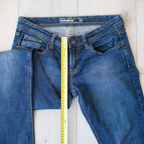 JW est. 72 Jeans Slim Bootcut Size 10 - Picture 8 of 16